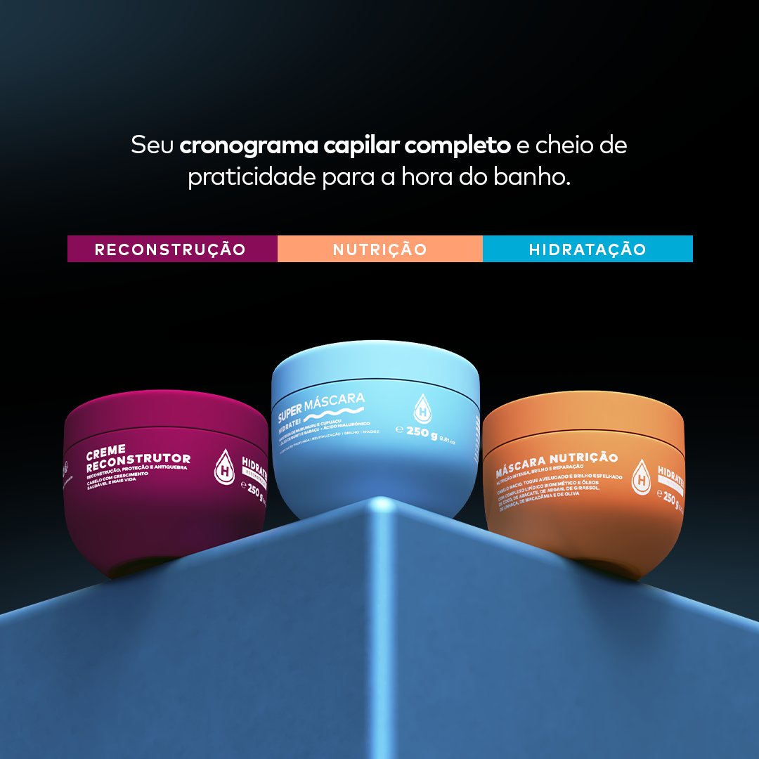 Kit Cronograma Capilar Completo e Ganhe Cronograma Capilar