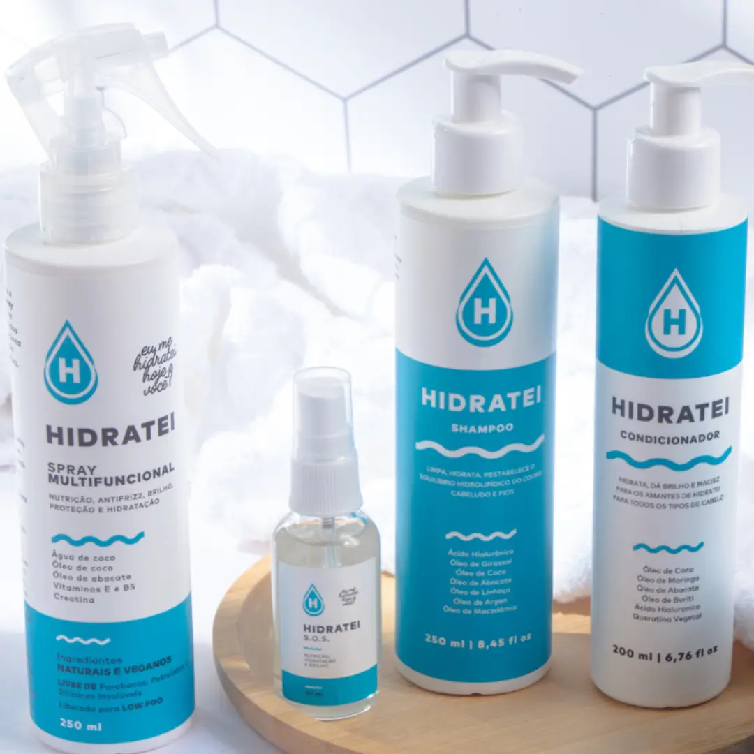 Kit Nutrição + Brindes Hidratei