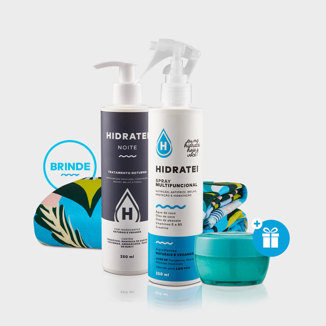 Kit Revitalização + Brindes Hidratei