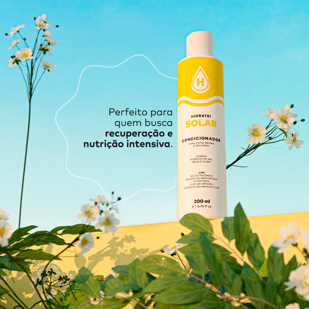 Condicionador Hidratei Solar – 200ml - Linha Solar - Hidratei