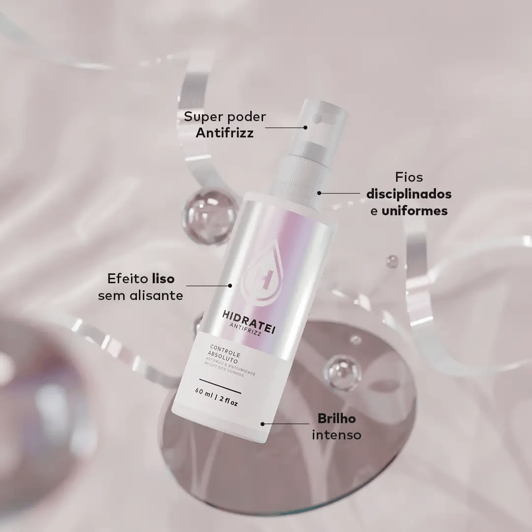 Controle Absoluto 60ml - Linha Antifrizz - Hidratei