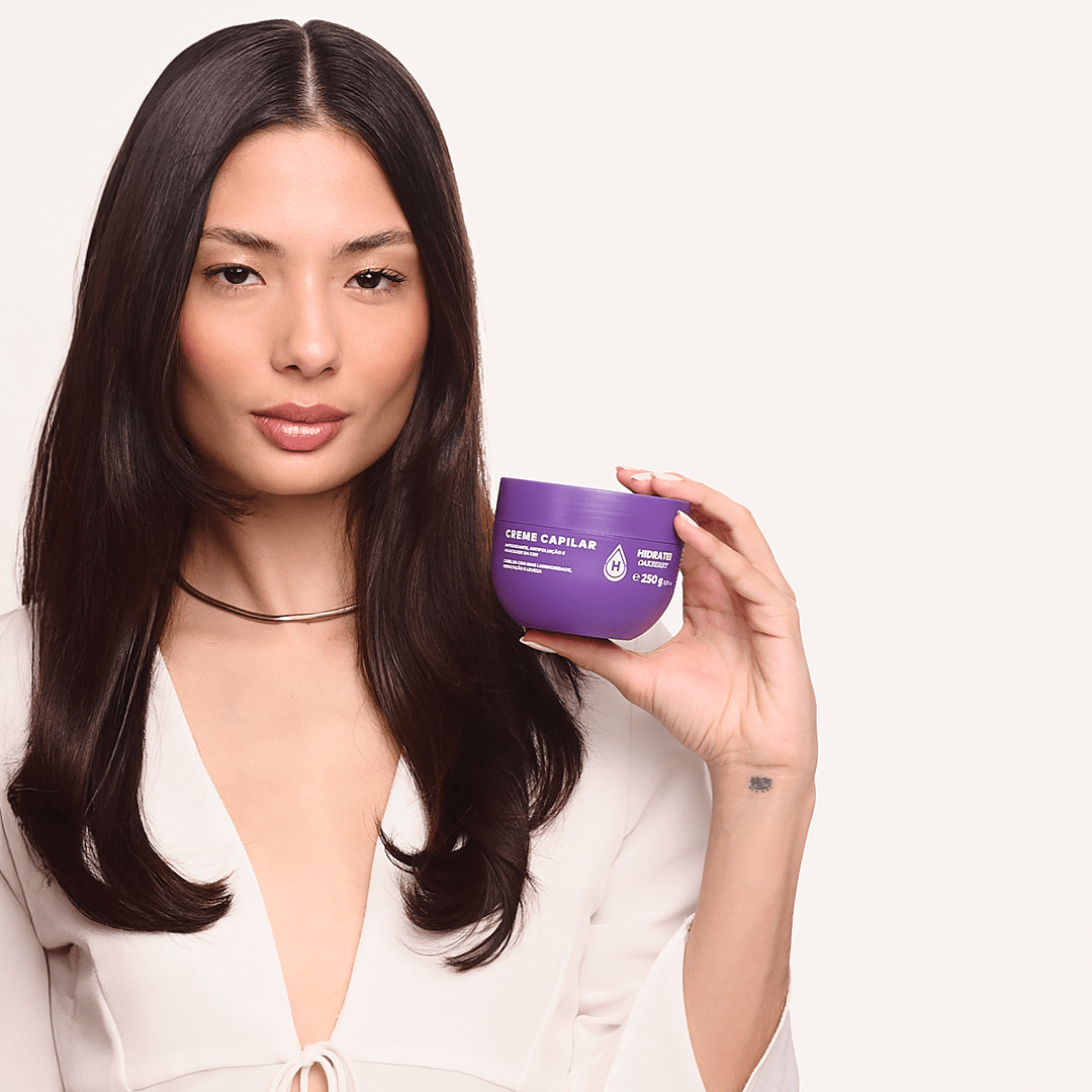 Creme Capilar Hidratei OAKBERRY 250g - Linha Oakberry - Hidratei