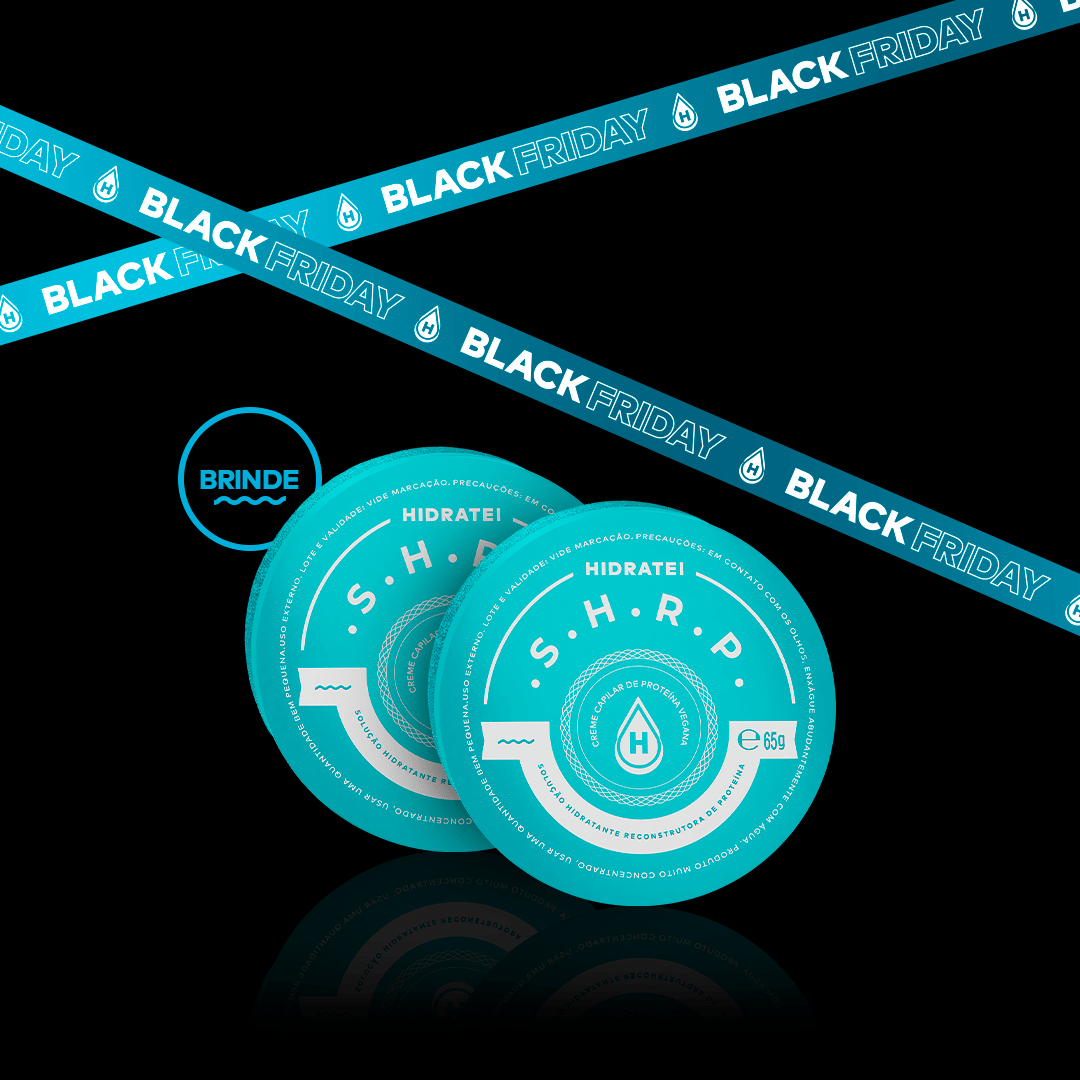 Kit 2 SHRP: Creme de Proteína Vegana 65g - Linha SHRP - Hidratei