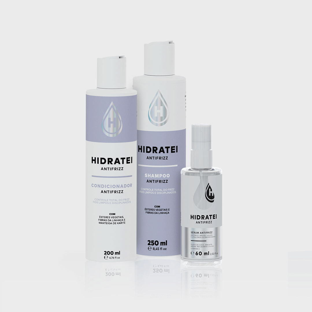 Kit Antifrizz - Linha Antifrizz - Hidratei