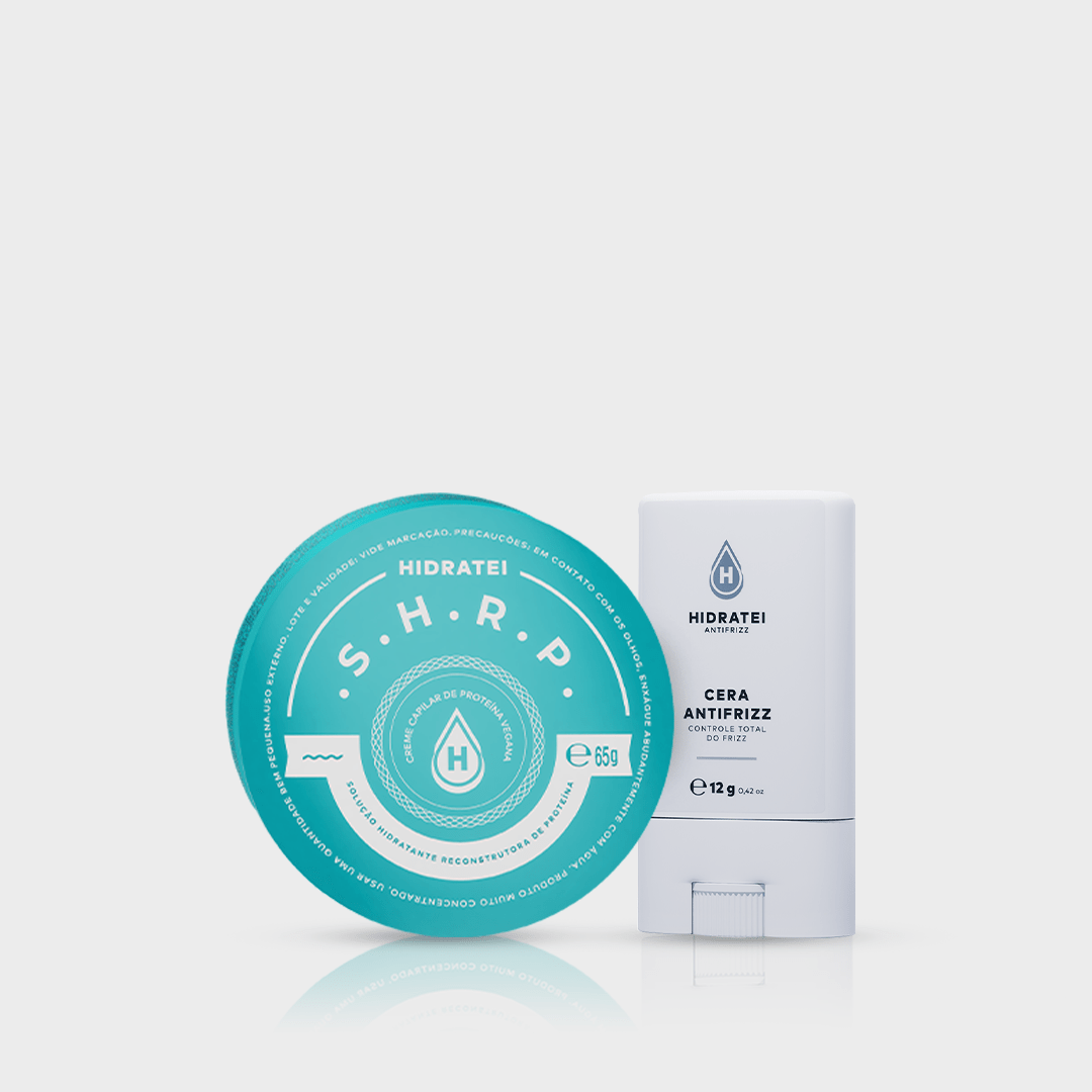 Kit Brilho e Estilo Edição Limitada - Linha SHRP e Linha Antifrizz - Hidratei