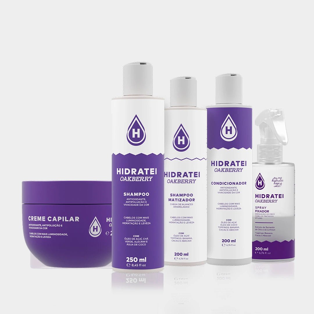 Kit Completo Hidratei OAKBERRY - HIDE - Hidratei