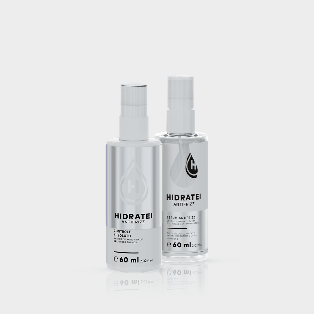 Kit Controle e Brilho - Linha Antifrizz - Hidratei