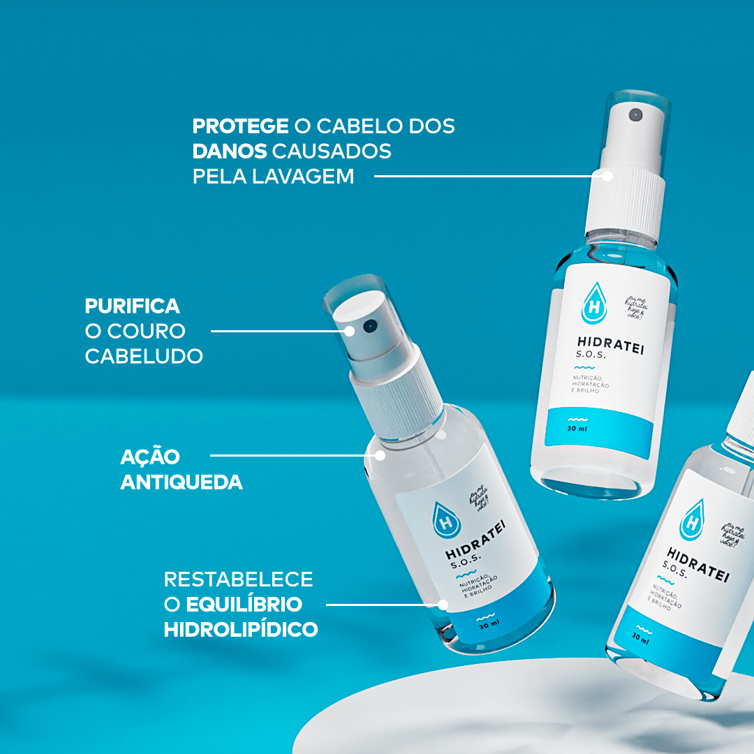 Kit Cronograma Multifuncional - Hidratei