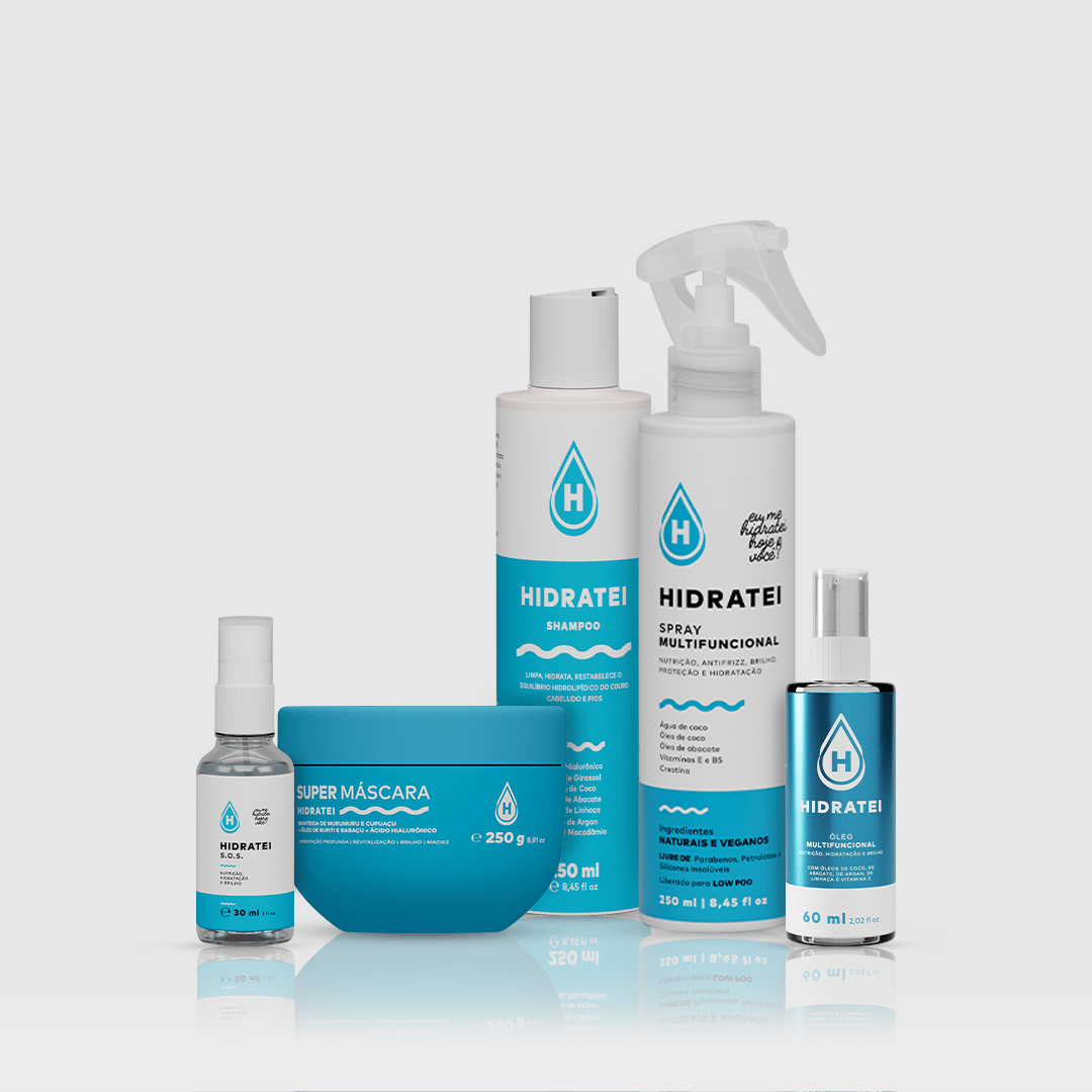 Kit Cronograma Multifuncional - Linha Multifuncional - Hidratei