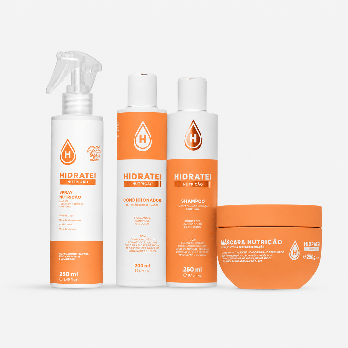 Kit Essencial Nutrição - Linha Nutrição - Hidratei