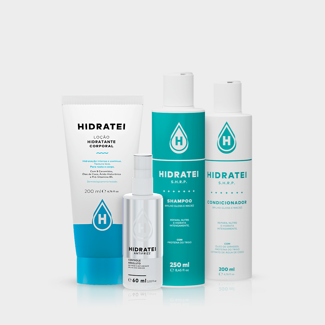 Kit Fios Radiantes e Pele Macia - Kits Especiais - Hidratei