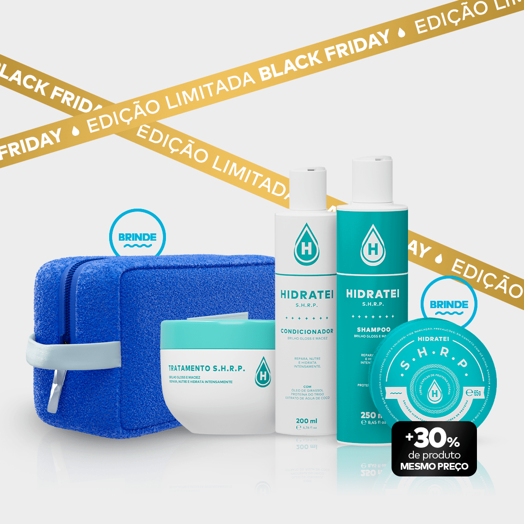 Kit Gloss + Proteína SHRP Grátis Edição Limitada - Linha SHRP - Hidratei