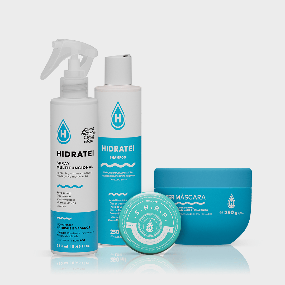 Kit Hidratação Potente - Kits Especiais - Hidratei