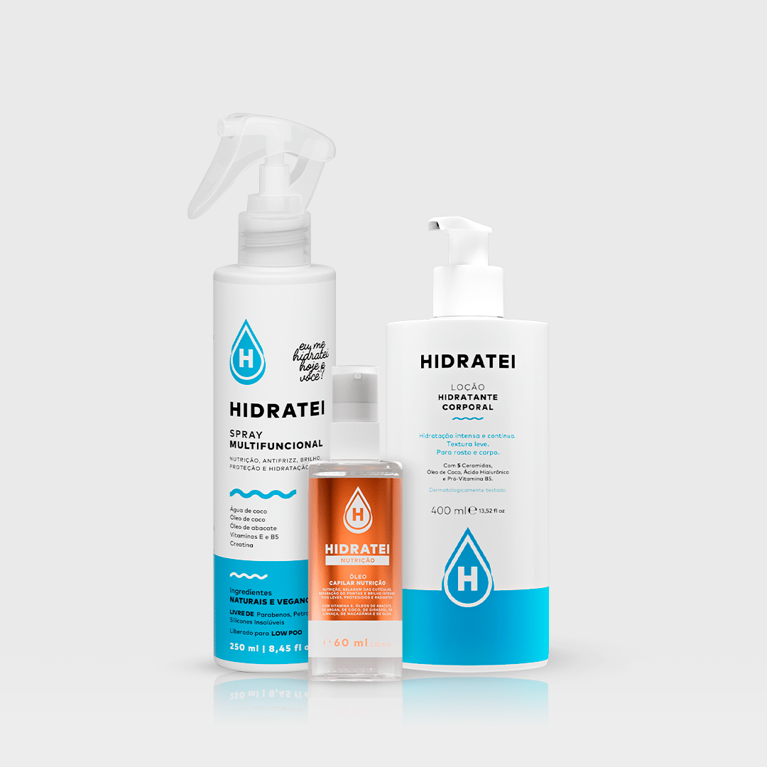 Kit Hidratei Básico - Kits Especiais - Hidratei