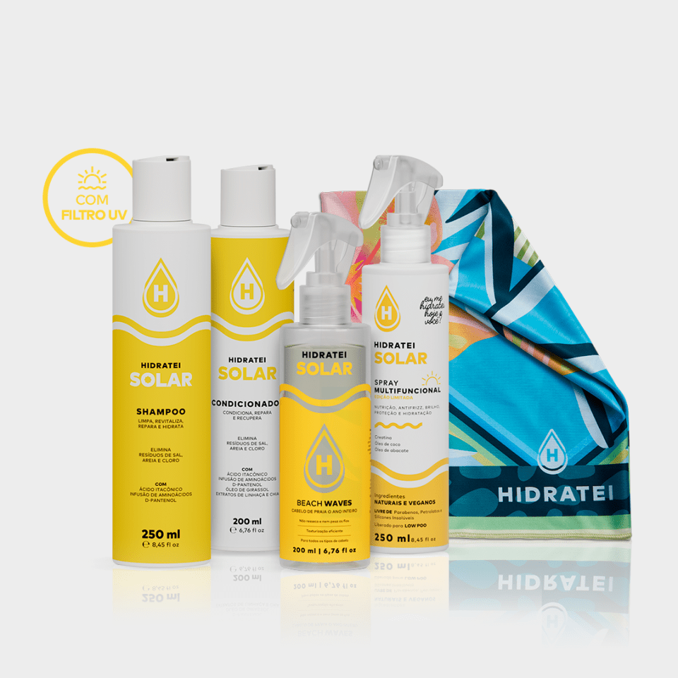 Kit Hidratei Solar e Ganhe Canga - Linha Solar - Hidratei