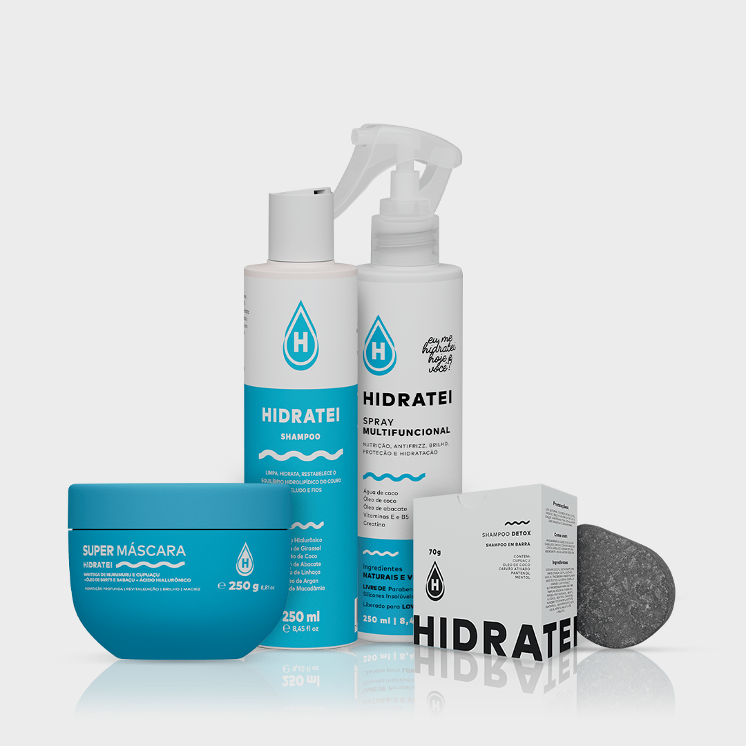 Kit Limpeza Profunda - Kits Especiais - Hidratei