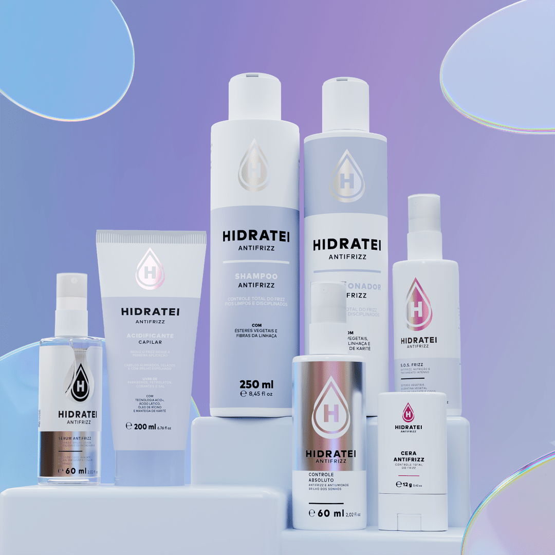 Kit Linha Completa Antifrizz - Linha Antifrizz - Hidratei