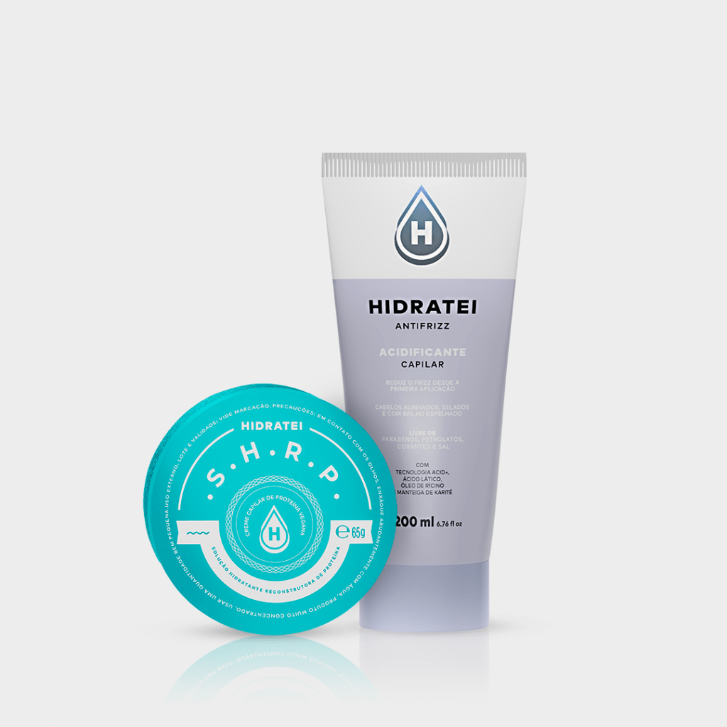 Kit Recuperação Antifrizz - Linha SHRP e Linha Antifrizz - Hidratei