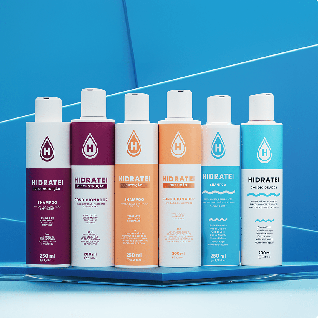 Kit Rotina Completa e Ganhe Cronograma Capilar - Kits Especiais - Hidratei