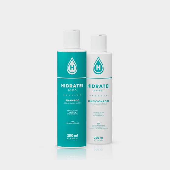Kit Shampoo e Condicionador Gloss SHRP - Linha SHRP - Hidratei