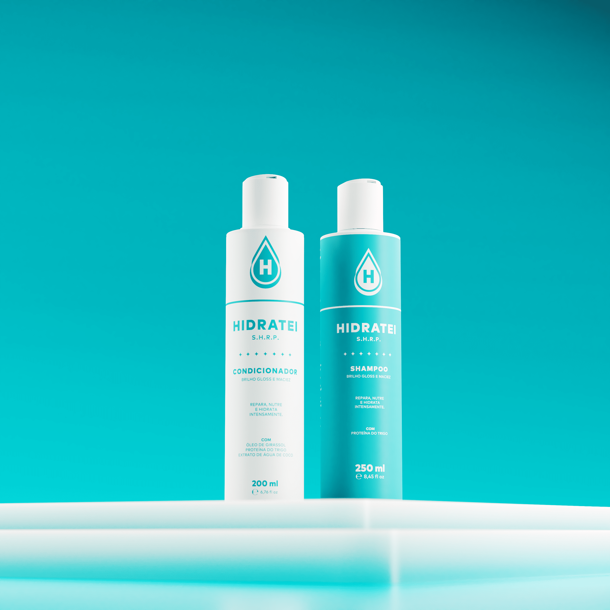 Kit Shampoo e Condicionador Gloss SHRP - Linha SHRP - Hidratei