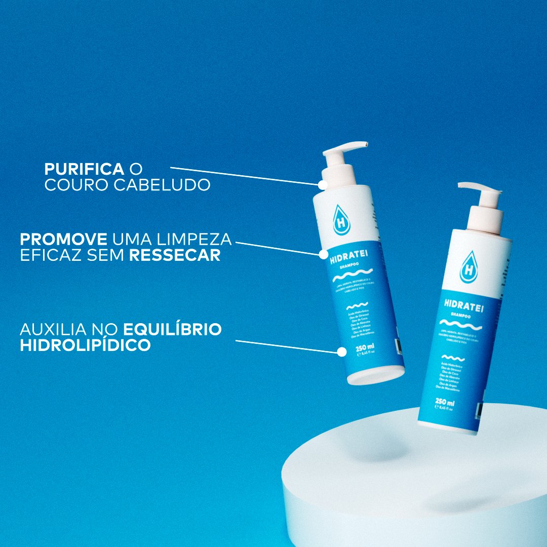 Kit Shampoo e Condicionador Multifuncional - Linha Multifuncional - Hidratei