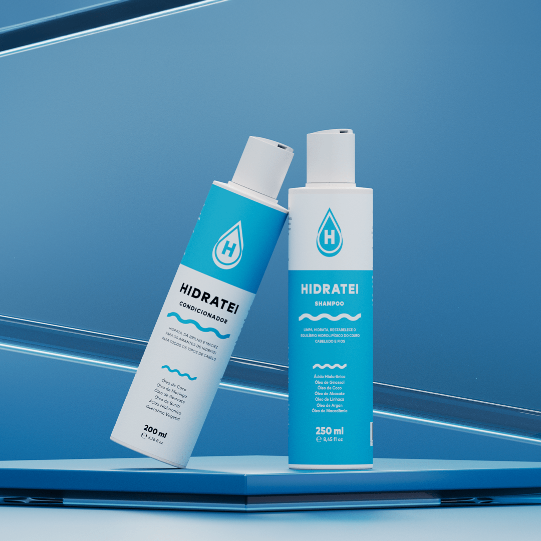 Kit Shampoo e Condicionador Multifuncional - Linha Multifuncional - Hidratei