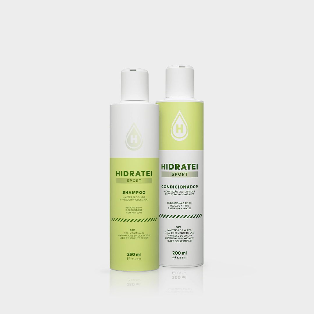 Kit Shampoo e Condicionador Sport - Hidratei