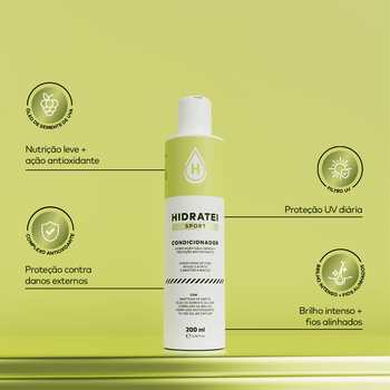 Kit Shampoo e Condicionador Sport - Linha Sport - Hidratei