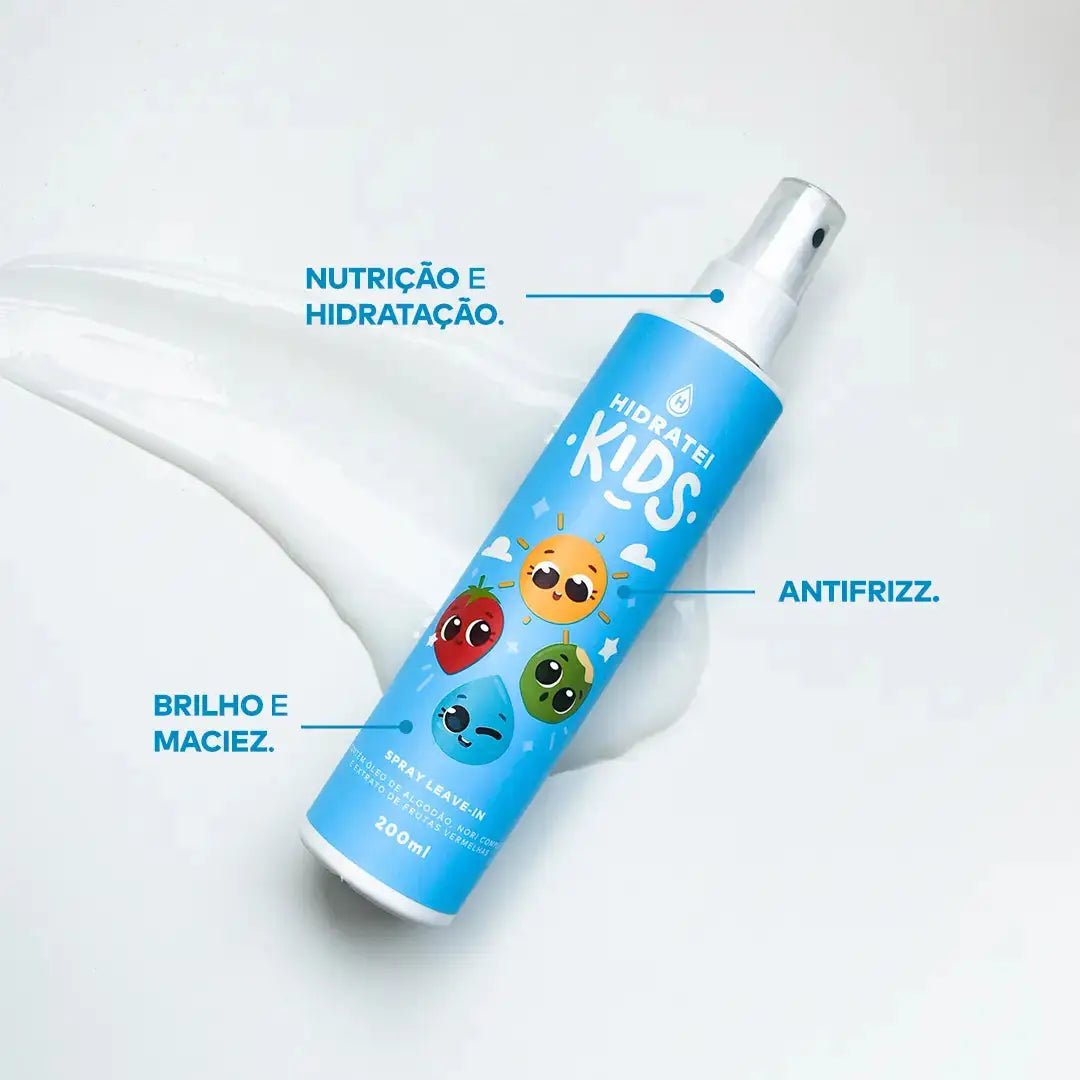 Leave-in Kids 200ml - Linha Infantil - Hidratei