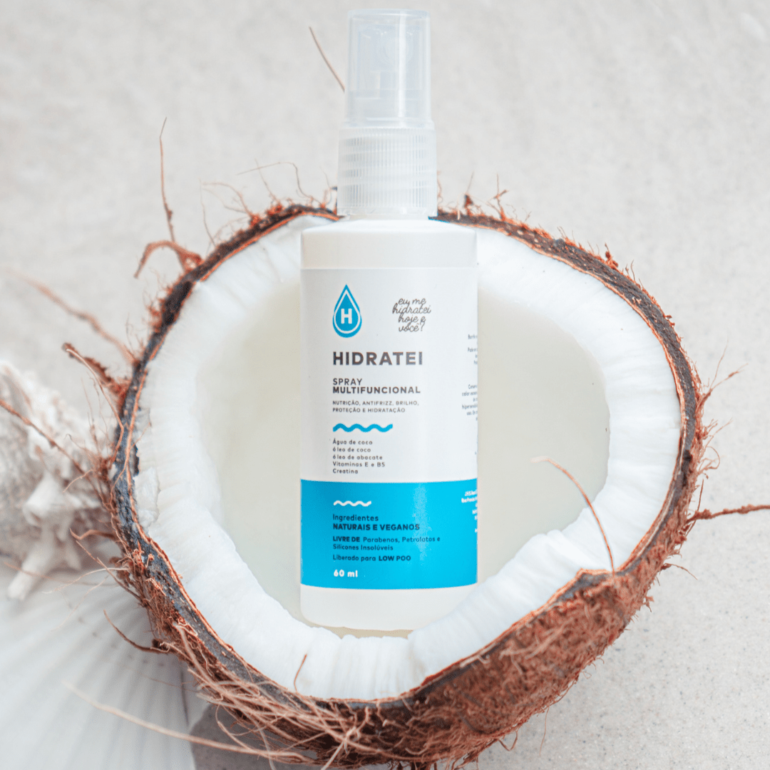 Leave-in Multifuncional Travel Size 60ml - Linha Tradicional - Hidratei