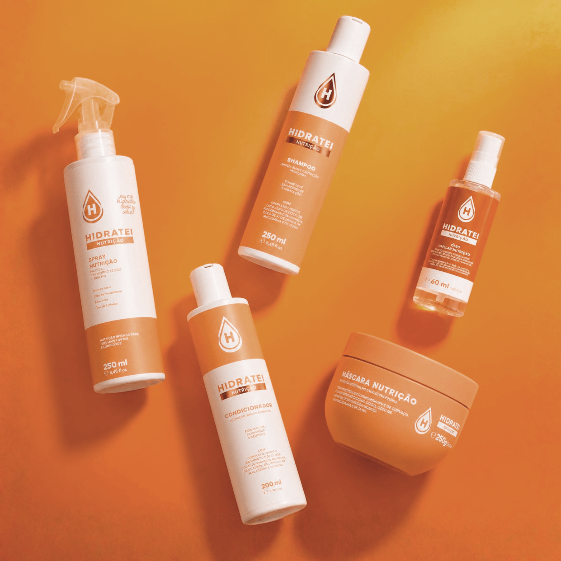 Linha Nutrição Completa - Linha Nutrição - Hidratei