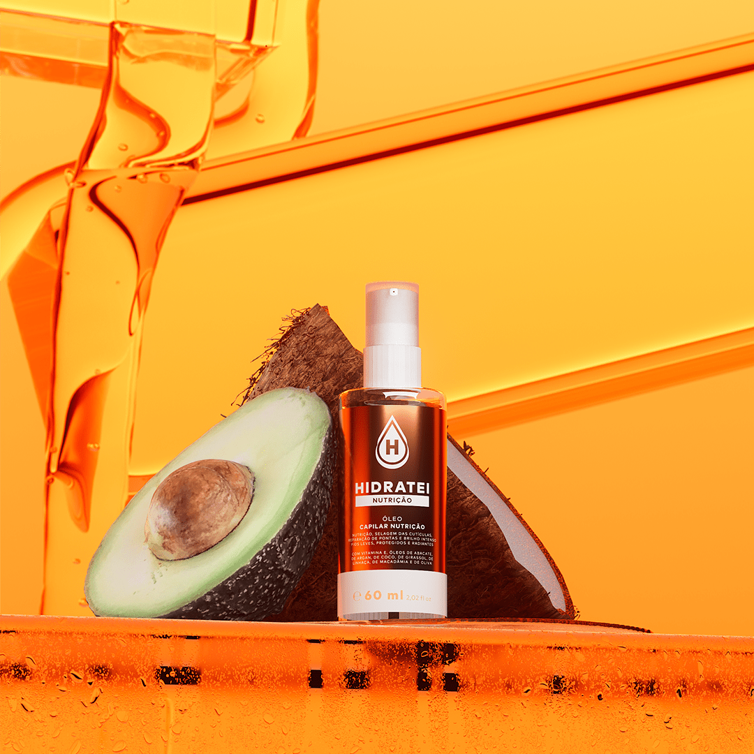 Óleo Capilar Nutrição 60ml - HIDE - Hidratei