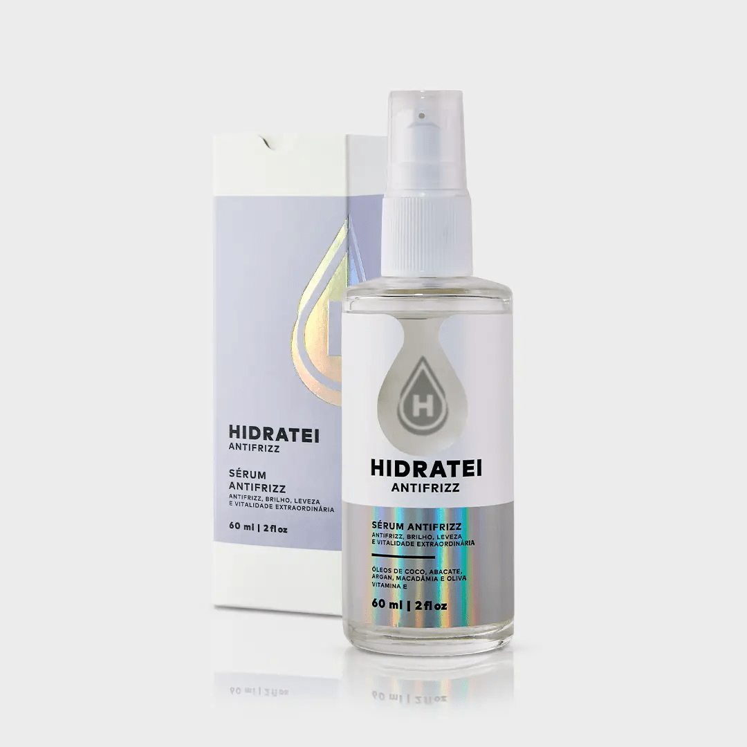 Sérum Antifrizz Óleo Finalizador 60ml - Linha Antifrizz - Hidratei