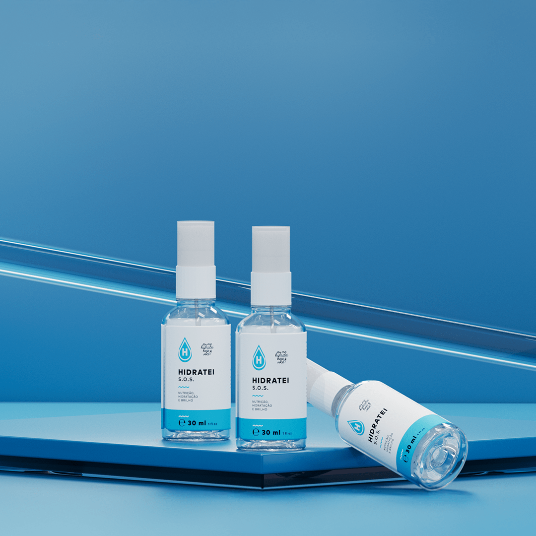 Sérum SOS 30ml - Linha Multifuncional - Hidratei