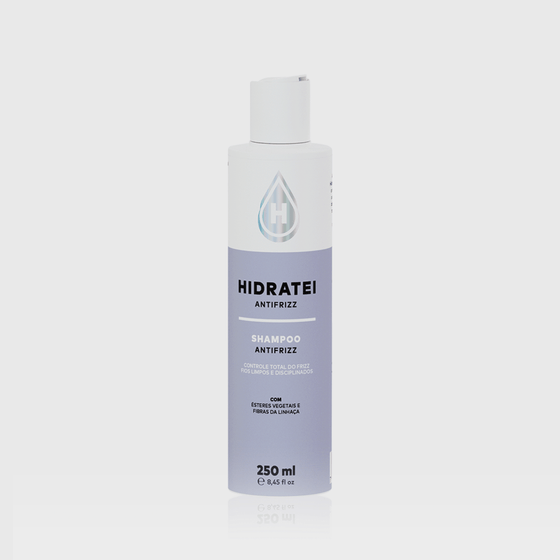 Shampoo Antifrizz 250ml - Linha Antifrizz - Hidratei
