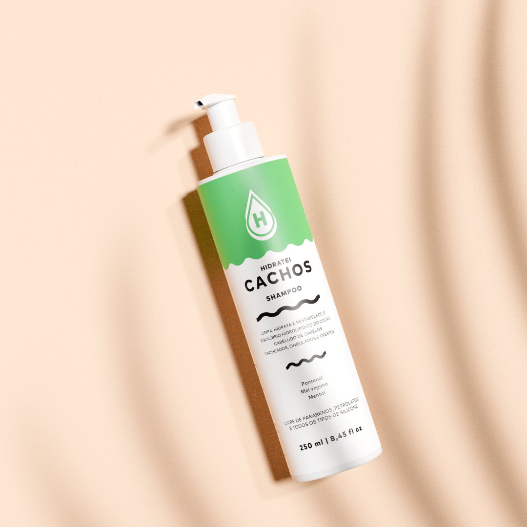 Shampoo Cachos 250ml - Linha Cachos - Hidratei