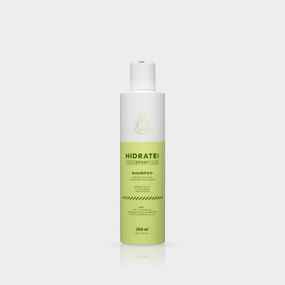 Shampoo Sport 250ml - Linha Sport - Hidratei