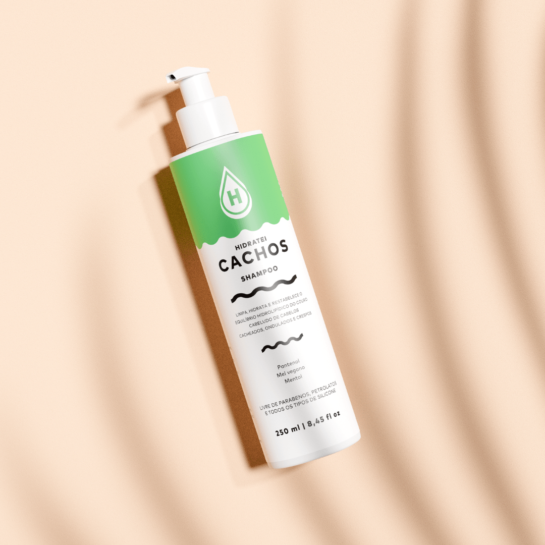 Spray Cachos + 3 Boosters + Shampoo de Brinde - Linha Cachos - Hidratei