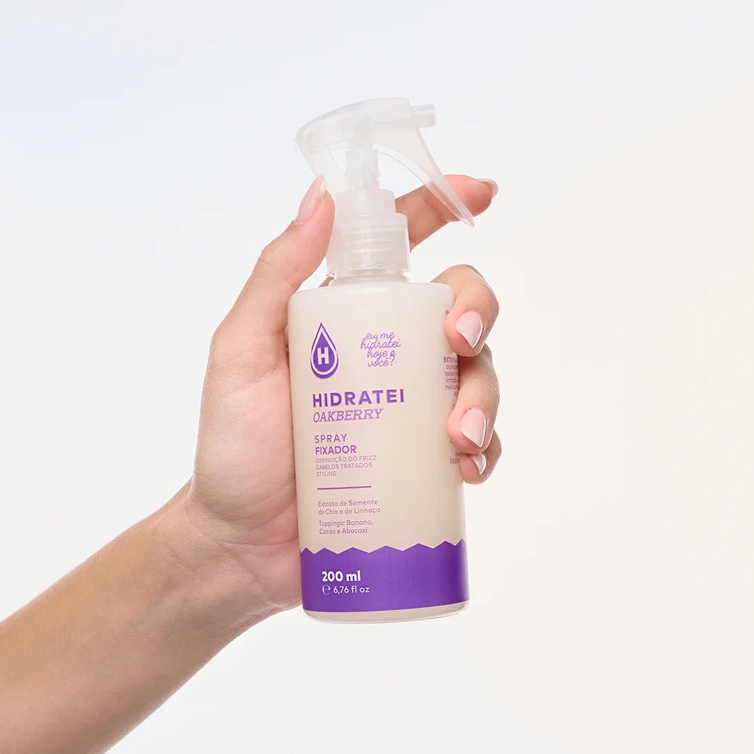 Spray Fixador Hidratei OAKBERRY 200ml - HIDE - Hidratei