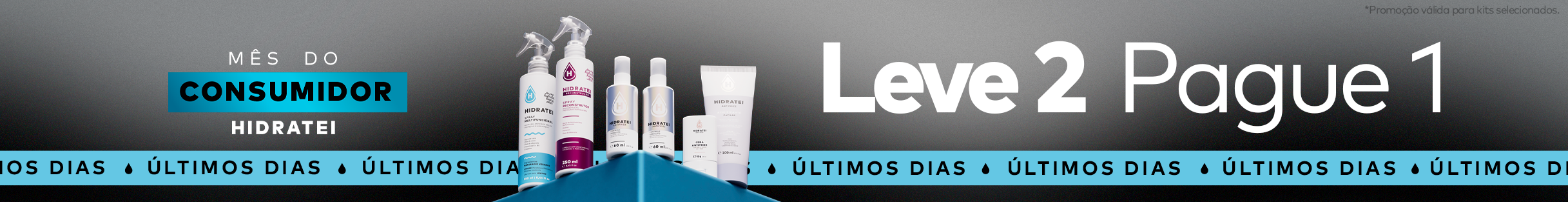 Leve 2 e pague 1 - Hidratei