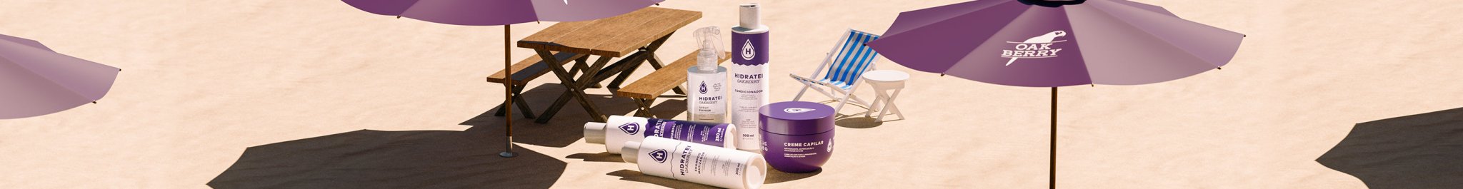 Linha Hidratei OAKBERRY - Hidratei