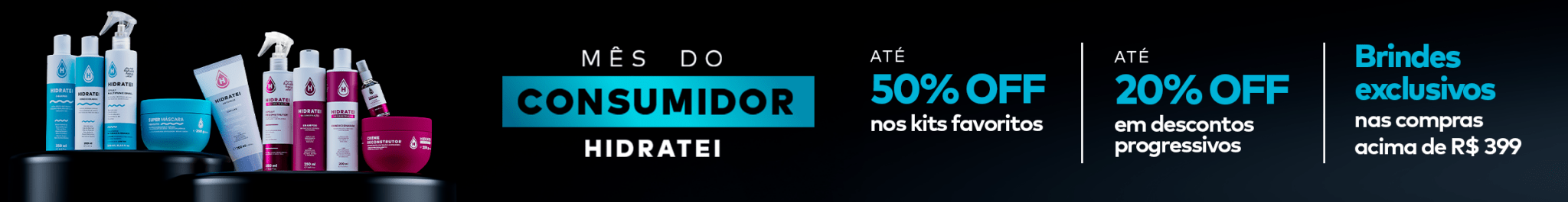 Mês do Consumidor - Hidratei