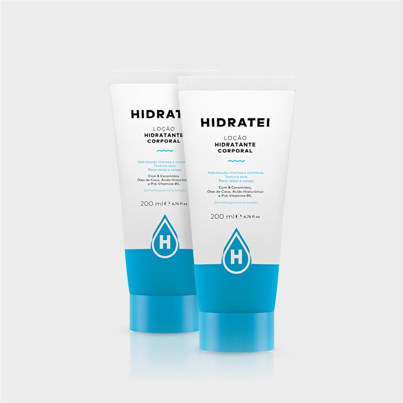 Kit 2 Loção Hidratante Corporal 200ml