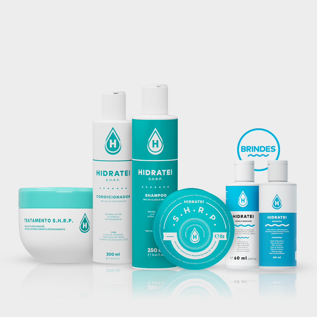 Kit Gloss + Proteína SHRP Grátis Edição Limitada