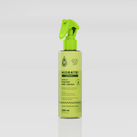 Spray Fixador Pré-Treino Sport 200ml