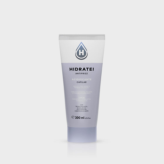 Acidificante Antifrizz 200ml - Linha Antifrizz - Hidratei