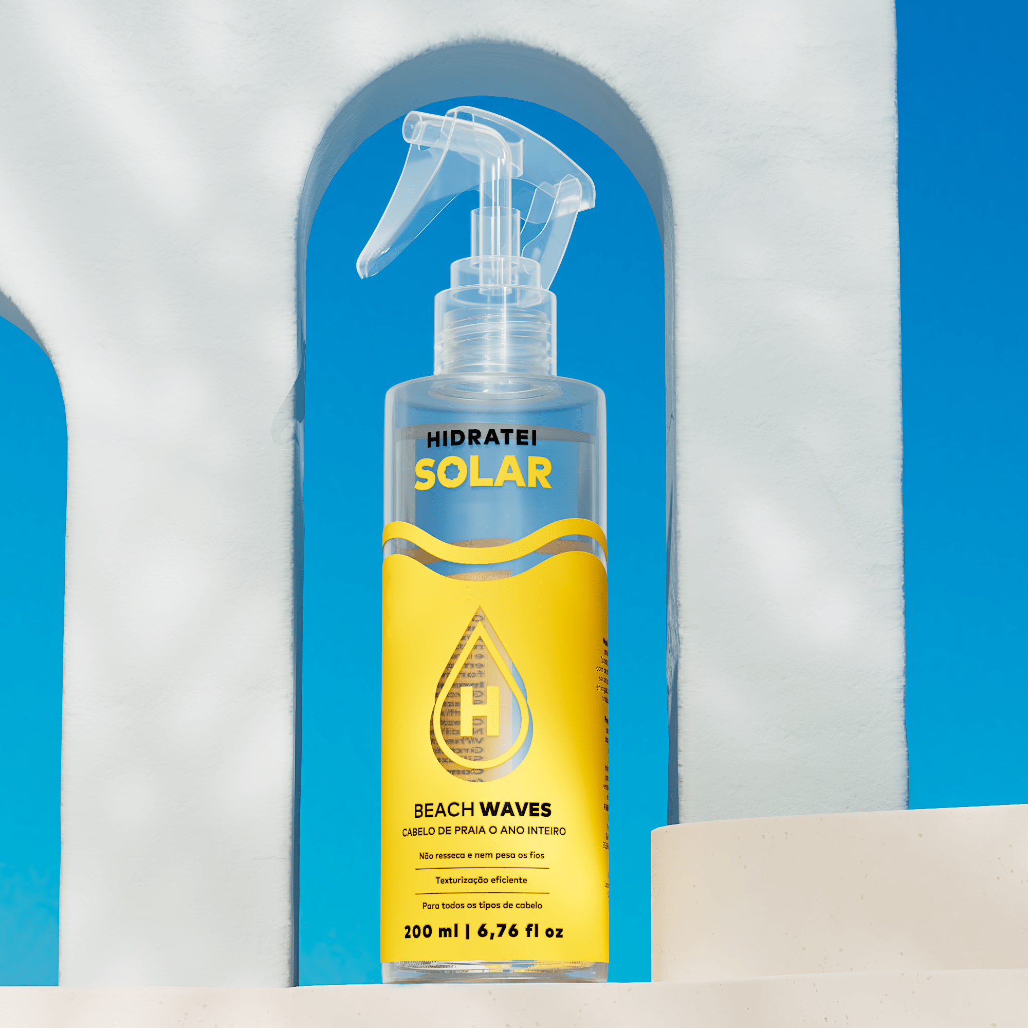 Beach Waves 200ml - Linha Solar - Hidratei