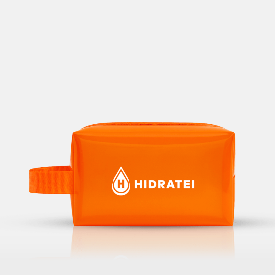 [Brinde] Necessaire Laranja - singleton_gift - Hidratei