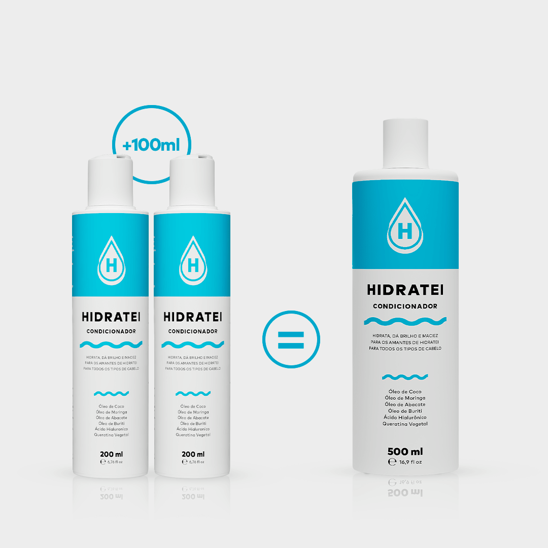 Condicionador Hidratei 500ml - Linha Multifuncional - Hidratei